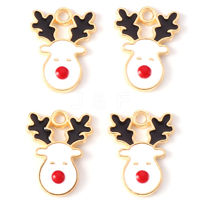 Alloy Enamel Pendants ENAM-S121-013A-1