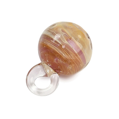 Handmade Lampwork Pendants LAMP-Q005-07D-1
