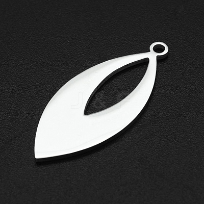 Tarnish Resistant 201 Stainless Steel Open Back Bezel Pendants STAS-R111-LA071-15-1