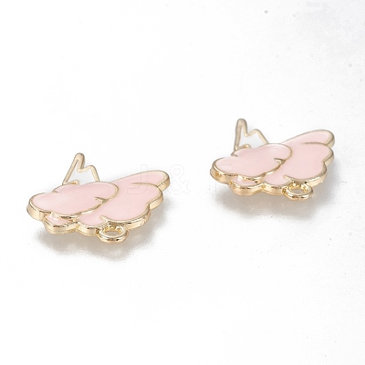 Alloy Enamel Pendants ENAM-M043-01G-03-RS-1