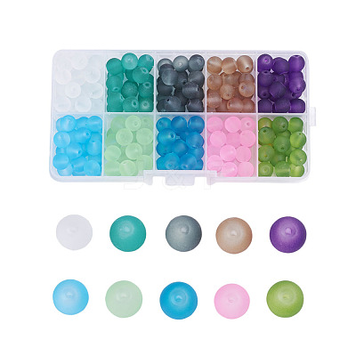 Transparent Glass Beads FGLA-X0001-03-6mm-1