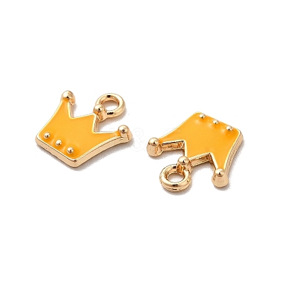 Alloy Enamel Pandants ENAM-K067-53KCG-02-1