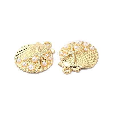 Alloy Enamel Pendants PALLOY-D016-14G-1
