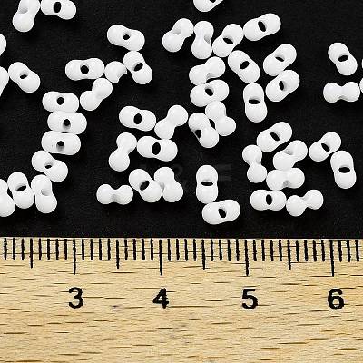 Baking Paint Glass Seed Beads SEED-A033-04M-1