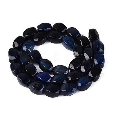 Natural Agate Beads Strands G-Q606-79-1