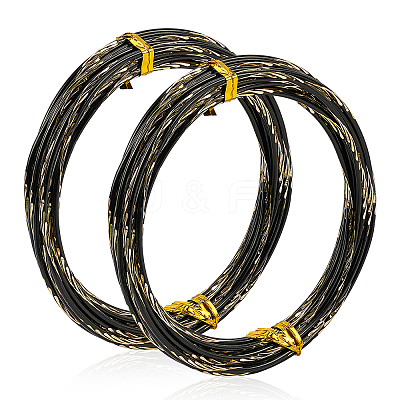 Textured Round Aluminum Craft Wire AW-BC0003-21A-1