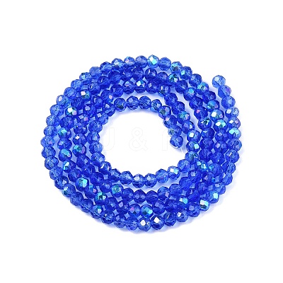 Electroplate Glass Beads Strands LS-EGLA-A044-T2mm-L31-1