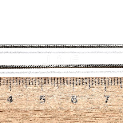 Tarnish Resistant 304 Stainless Steel Snake Chain Necklaces LS-STAS-M174-018P-A-1