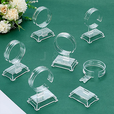 6Pcs Plastic Single Bracelet Display Stands BDIS-GO0001-01A-1