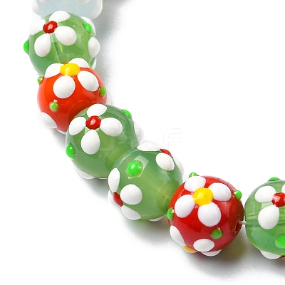 Handmade Lampwork Beads Strands LAMP-A154-05K-1