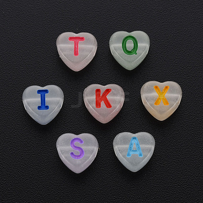 Luminous Acrylic Beads LACR-Q003-003-1