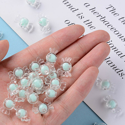 Transparent Acrylic Beads LS-TACR-S152-03A-SS2111-1