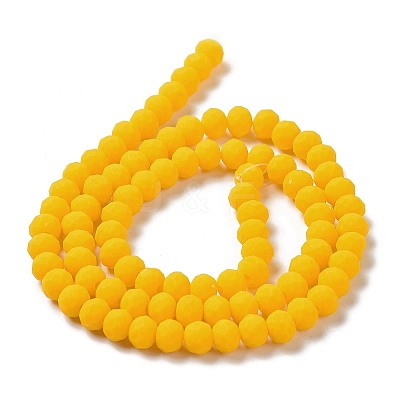 Glass Beads Strands EGLA-A034-P3mm-MD04-1