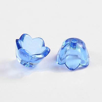 Transparent Acrylic Beads PL548-8-1