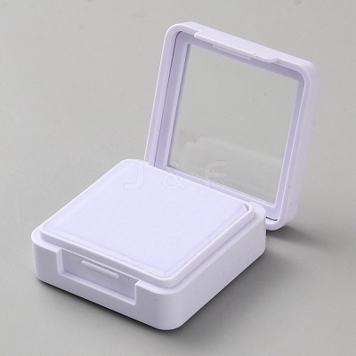 Plastic Jewelry Box ODIS-WH0043-131B-1