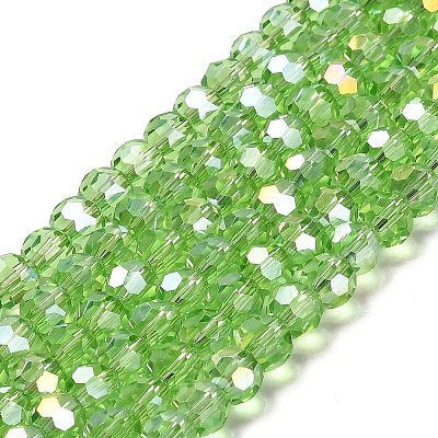 Transparent Glass Beads EGLA-A035-T6mm-B09-1