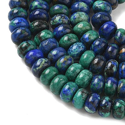 Natural Azurite Beads Strands GG-CBA6BAC-B03-1