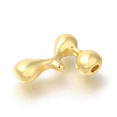 Rack Plating Brass Beads KK-S051-01G-F-1
