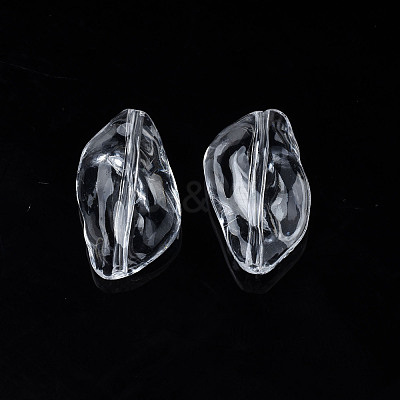 Transparent Acrylic Beads TACR-N009-38-1