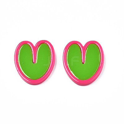 Opaque Cellulose Acetate(Resin) Cabochons KY-N018-12-1