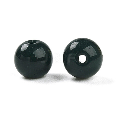 Opaque Solid Color Glass Beads X1-GLAA-N007-8mm-A05-1
