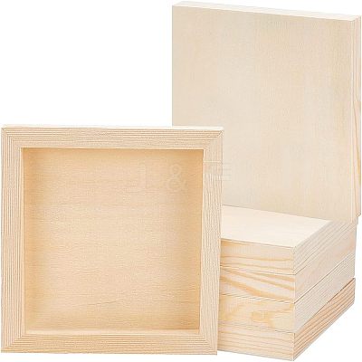 Wooden Picture Frame WOOD-WH0109-06-1