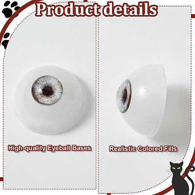 2 Colors Craft Eyes DIY-PH0002-10-1