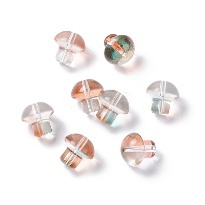 Transparent Glass Beads GLAA-F117-08G-1