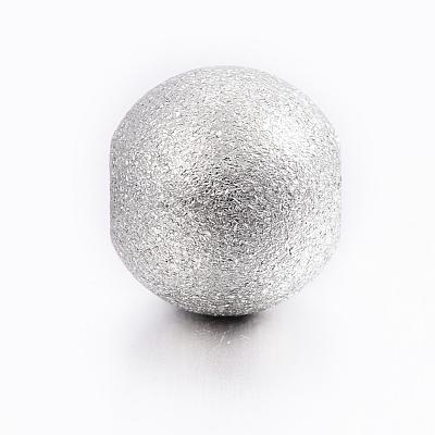 Tarnish Resistant 202 Stainless Steel Textured Beads STAS-G137-02P-1