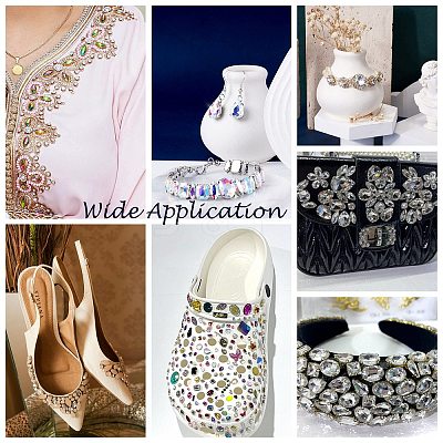 Sew on Rhinestone RGLA-T034-4x15mm-09-1