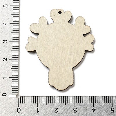 Wood Pendant WOOD-H107-04-22-1