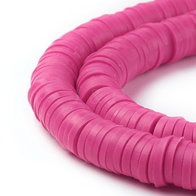 Handmade Polymer Clay Beads CLAY-R067-6.0mm-B31-1