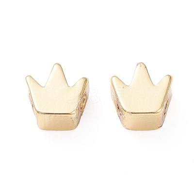 Brass Beads KK-K241-07G-1