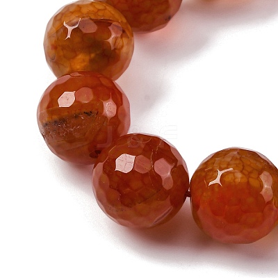 Natural Dragon Veins Agate(Dyed & Heated) Beads Strands G-K390-A02-01-1