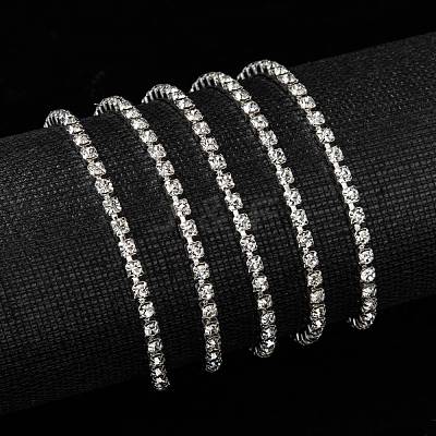 Brass Rhinestone Strass Chains CHC-T001-SS12-01S-1
