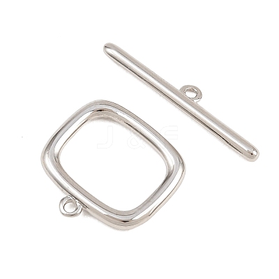 Brass Toggle Clasps KK-G548-28P-1