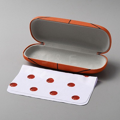 Creative Imitation Leather Eye Glasses Case AJEW-WH0033-41A-1