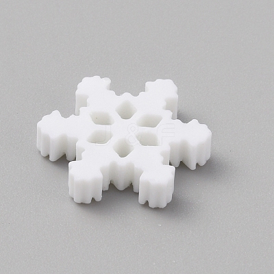Christmas Opaque Resin Cabochons RESI-WH0038-06C-1