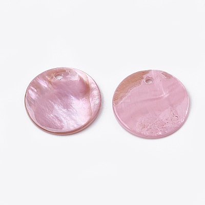 Freshwater Shell Pendants SHEL-Q020-03C-1