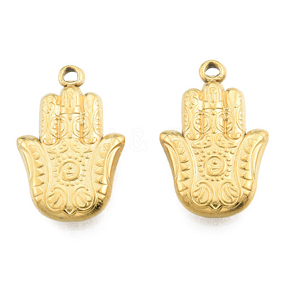Ion Plating(IP) 201 Stainless Steel Pendants STAS-N098-243LG-1