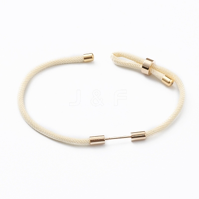 Braided Nylon Cord Bracelet Making MAK-A017-D01-08G-1