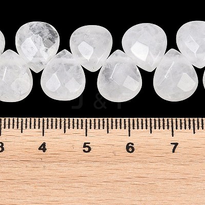 Natural Quartz Crystal Beads Strands X-G-T006-15-1