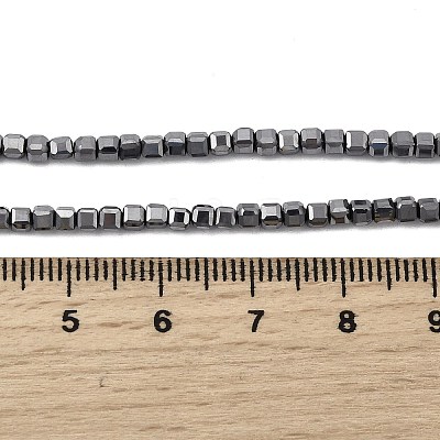 Synthetic Terahertz Stone Beads Strands G-H327-L03-01-1