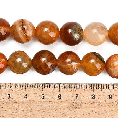 Natural Dragon Veins Agate Beads Strands GG-L001-L01-01F-1