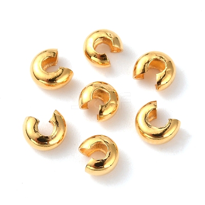 304 Stainless Steel Crimp Beads Cover STAS-WH0017-024C-1