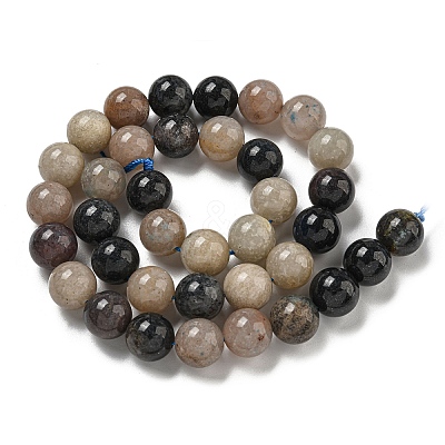 Natural Scorzalite Beads Strands G-B099-C04-04-1