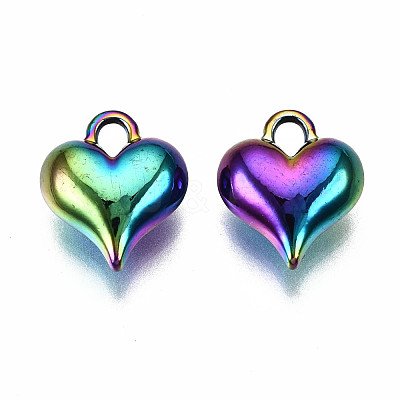 Rainbow Color Alloy Charms PALLOY-S180-052-RS-1
