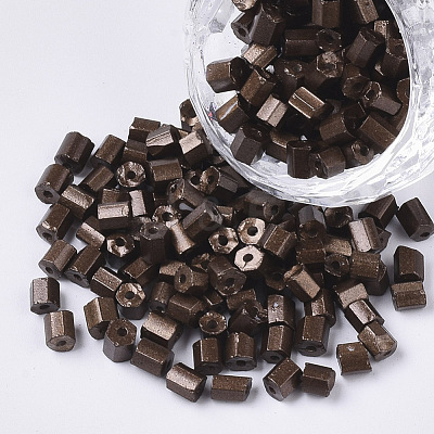 6/0 Two Cut Glass Seed Beads SEED-S033-06B-17-1