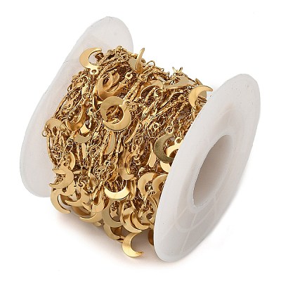304 Stainless Steel Link Chains CHS-U002-05G-05-1
