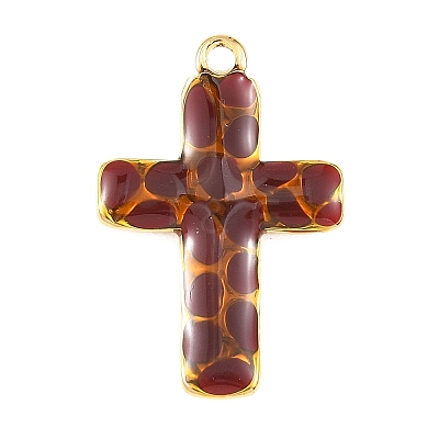 304 Stainless Steel Enamel Pendants STAS-Z186-22G-02-1